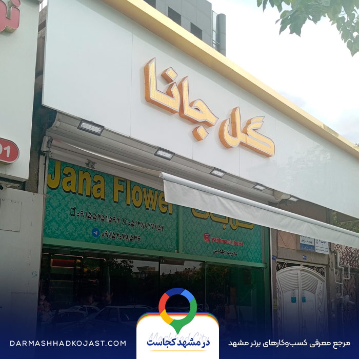 گل فروشی جانا در مشهد