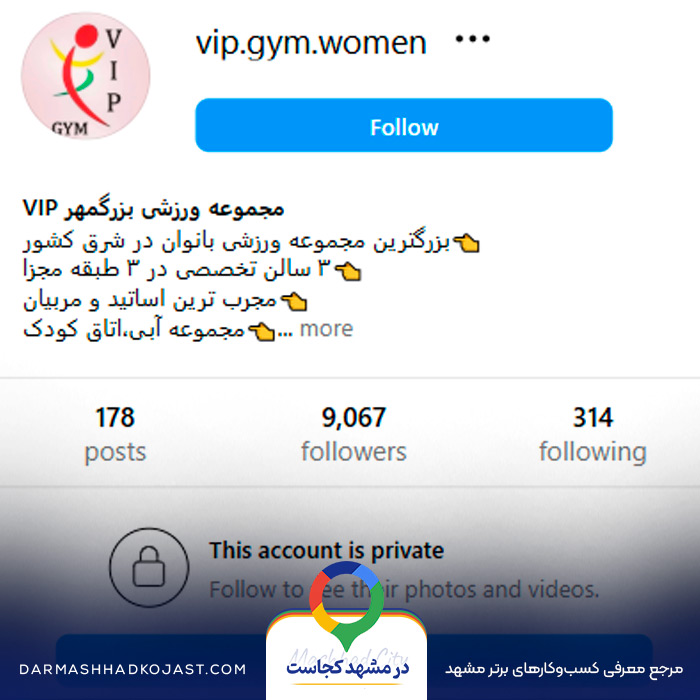 اینستاگرام باشگاه بانوان بزرگمهر 