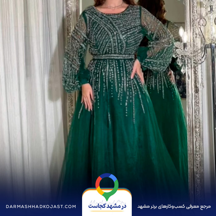 نمونه کار لباس مجلسی آلامد 