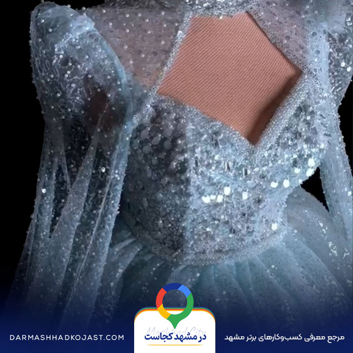 نمونه کار لباس مجلسی زنبق 