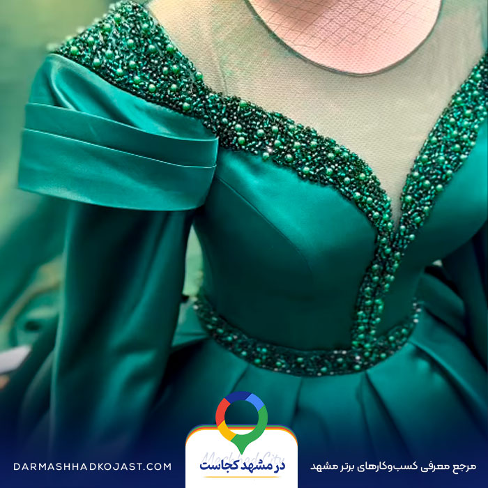 نمونه کار لباس مجلسی زنبق 