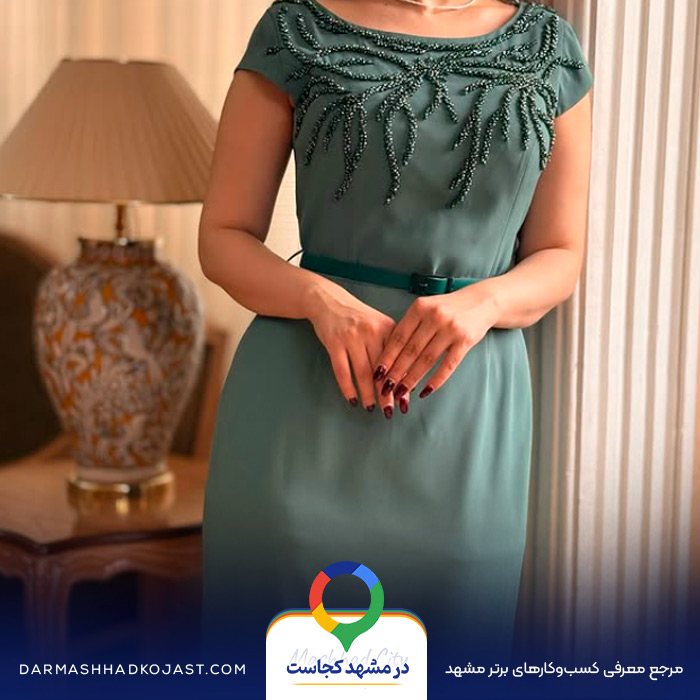 نمونه کار مزون لباس مجلسی ترک کرپ 